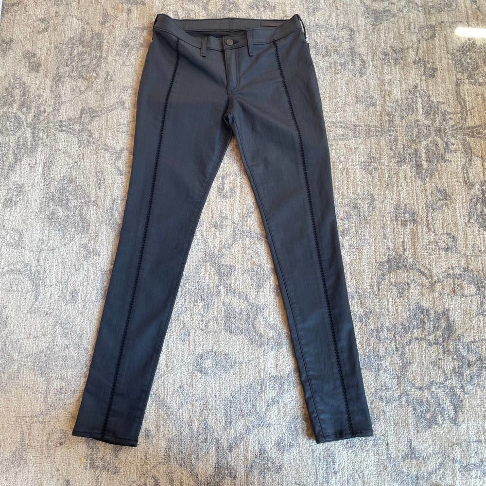 RAG & BONE High Waisted Skinny Jean with Front Seam